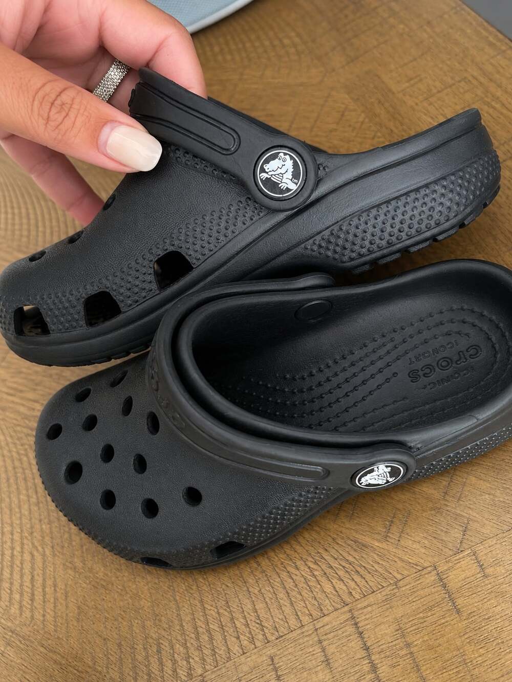 Crocs Classic Clog Kids Black Size C11
